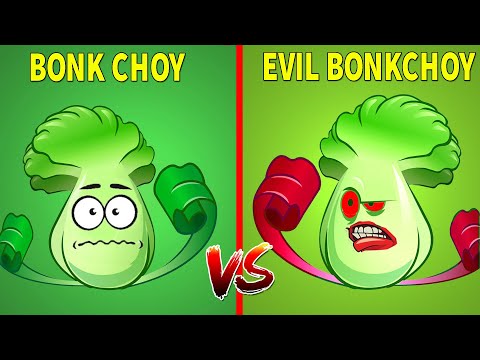 BONK CHOY vs POKRA vs WASABI WHIP vs HEAD BUTTER vs PARSNIP - Who Will Win? PvZ 2 Plant vs Plant