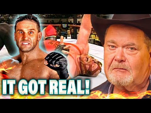 JIM ROSS: "KEN SHAMROCK *legit punched" BIG VAN VADER