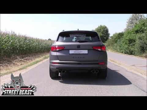 STREETBEAST Seat Ateca 2.0l TSI mit OPF 76mm Klappenanlage