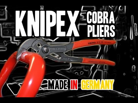 KNIPEX Cobra® vandens siurblio replės Mini, 125 mm, savitarnos ekrano pakuotėje