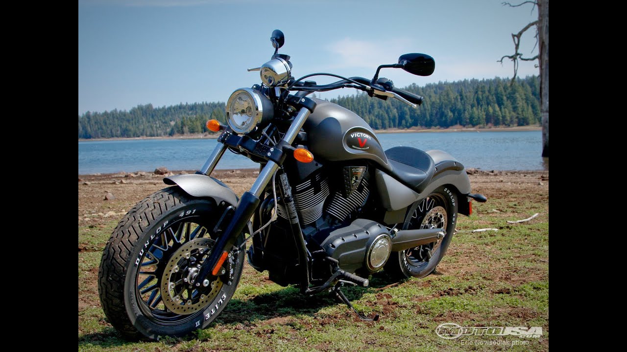 2015 Victory Gunner vs. Harley Softail Slim Part 2 - MotoUSA