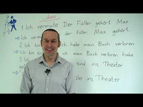 German A2 INTENSIV Lesson - 16 "dass" - Using "dass" in German Sentences, German Examples Part 1