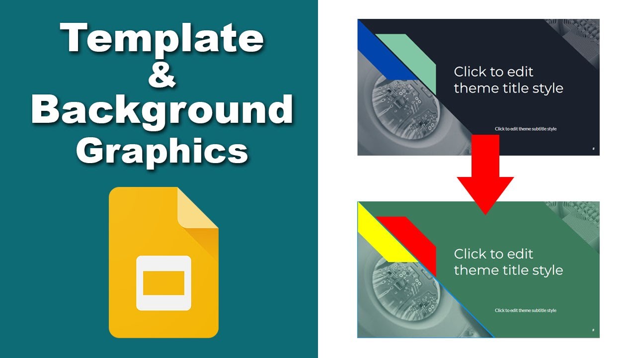 how to edit templates and background graphics in google docs