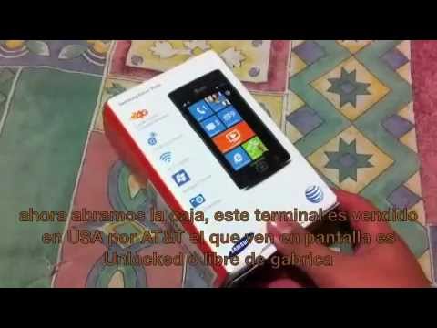Samsung Focus Flash i677 Windows Phone 7 (Review Sub. Español)