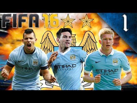FIFA 16 - MANCHESTER CITY CAREER MODE EP. 1 - MESSI SIGNS!