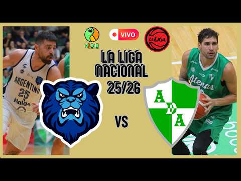 ARGENTINO DE JUNÍN VS  ATENAS DE CÓRDOBA | LA LIGA NACIONAL DE BASQUET 2025 -2026 | PERMANENCIA
