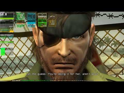 4K METAL GEAR SOLID Peace Walker 60 FPS (Master Collection) PC Gameplay Performance MGS PW