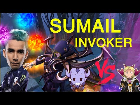 Sumail - Invoker Midlane | Riki midlane Gunnar vs Invoker Sumail