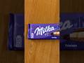 Unpacking Milka Triolade Chocolate Shorts
