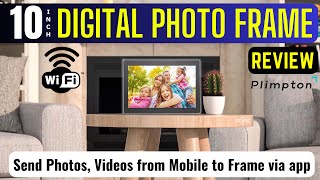 Innovative Digital 10'' Photo Frame with WIFI - PLIMPTON F10  🌟  UNBOXING REVIEW