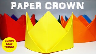 Origami Crown | Making With Paper | DIY | A4 Sheet Craft Easy