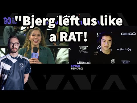 TSM Spica On His Relationship With Bjergsen After He Left TSM!!