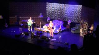 Chris Difford & Glenn Tilbrook of Squeeze (and Peter Kay) The At Odds Couple Tour at The Lowry 2014