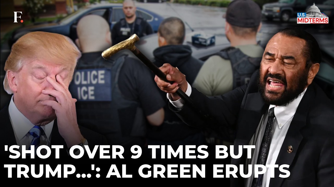 ‘ICE Puppet Master Trump...’: Al Green Puts Immigrant Crackdown On Midterm Trial | US Elections