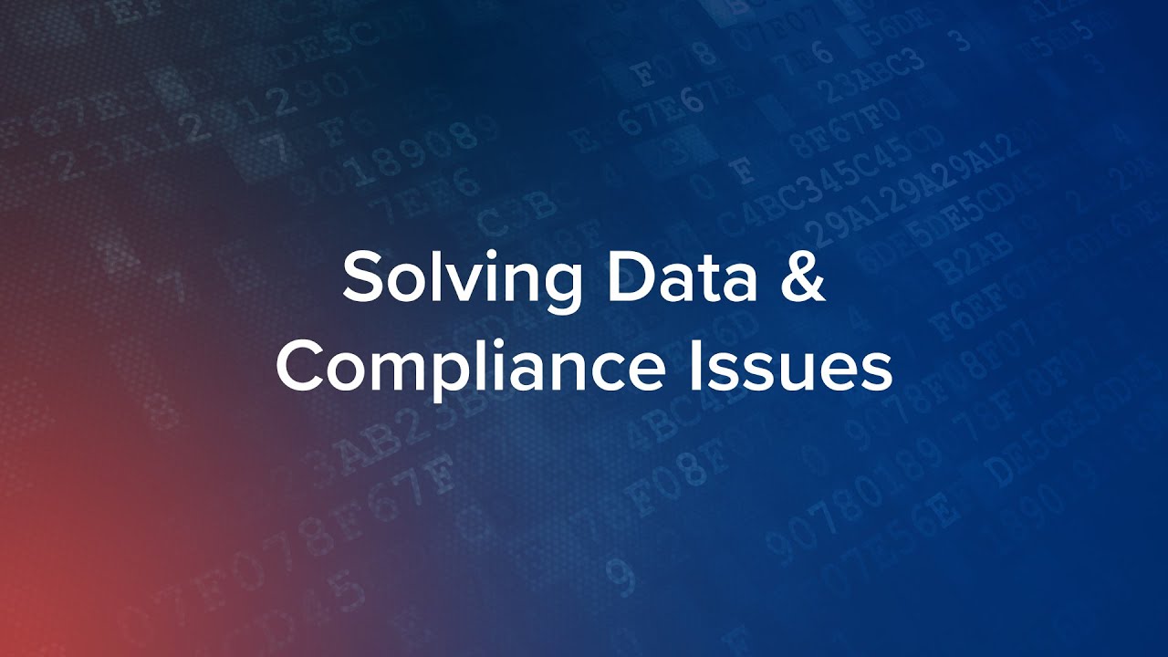 Solving Data and Compliance Issues with Ignition