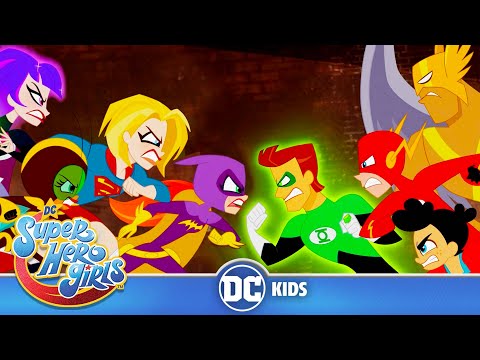 DC Super Hero Girls | Superboys vs Supergirls! | @dckids