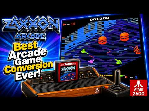 Atari 2600 ZAXXON by Champ Games - The BEST conversion EVER!