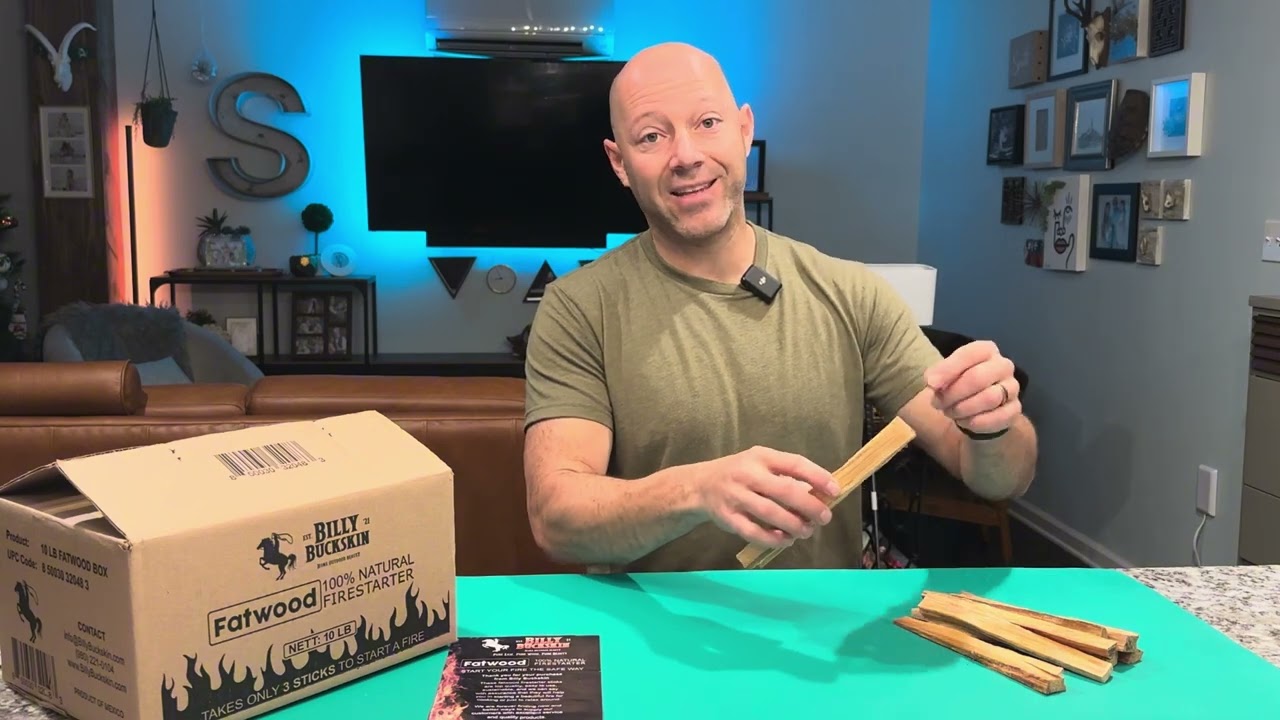 Billy Buckskin 10 lbs. Fatwood Fire Starter Sticks