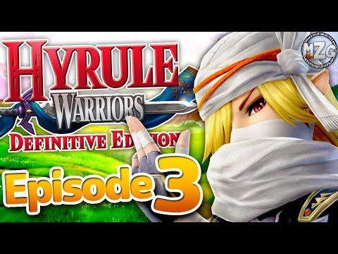 Hyrule Warriors Definitive Edition Gameplay Walkthrough - Episode 3 - Faron Woods! Sheik!