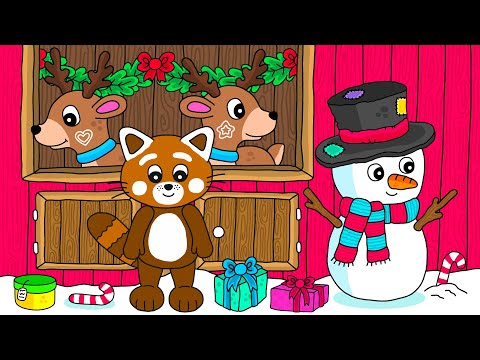 Pukkins jul - Lek och lär dig räkna med Pukkins - Lek med oss