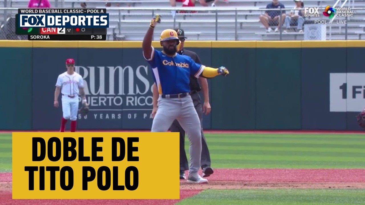 😲⚾ DOBLE DE TITO POLO. | Colombia 0-2 Canadá | World Baseball Classic 2026