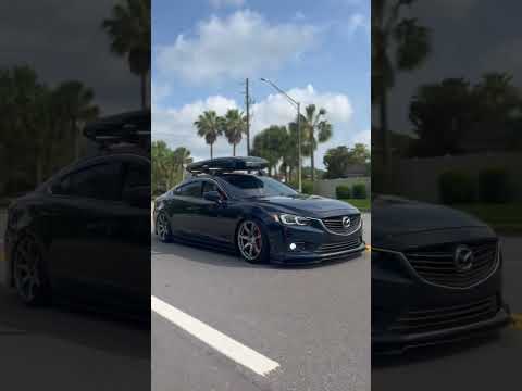 Work Emotion T7R 2015 Mazda 6 Deep Crystal Blue