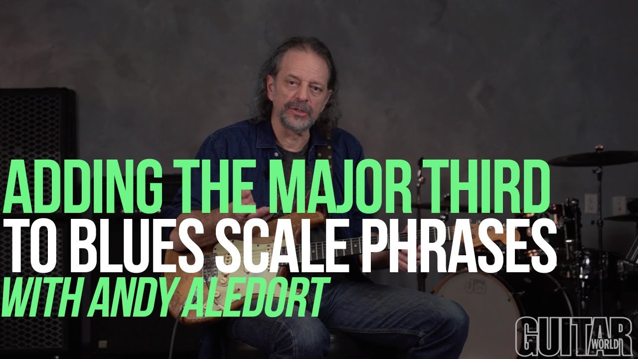 Adding the Major Third to Blues Scale Phrases - with Andy Aledort - YouTube