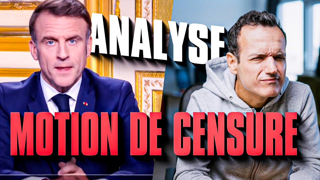 Analyse d'E. Macron après la Motion de Censure (ça devait arriver)