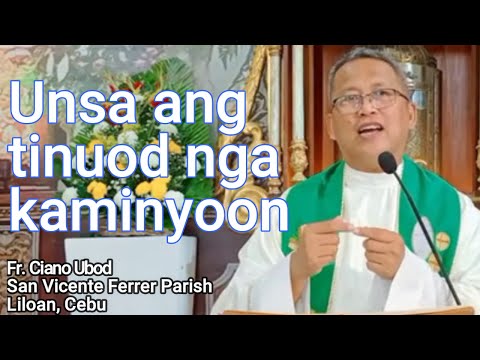 "Unsa ang tinuod nga kaminyoon?"  Wali ni Fr. Ciano Ubod sa SVFP (August 13, 2021)