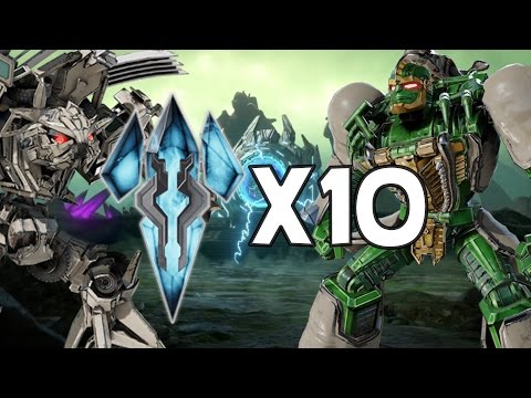 10x Premium Bot Crystal Opening - Transformers: Forged To Fight