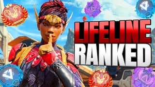 High Level Lifeline Ranked Gameplay - Apex Legends (No Commentary)