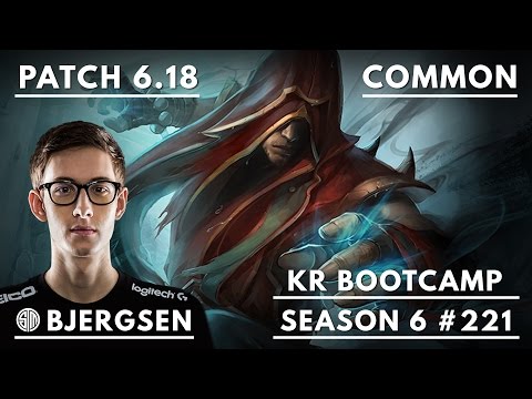 221. TSM Bjergsen - Lee Sin vs Elise - Jungle - September 12th, 2016 - Korean Bootcamp Diamond 1