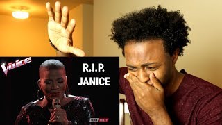 &#39;THE VOICE&#39; FAVORITE JANICE FREEMAN - THE STORY (TRIBUTE REACTION) REST IN PEACE