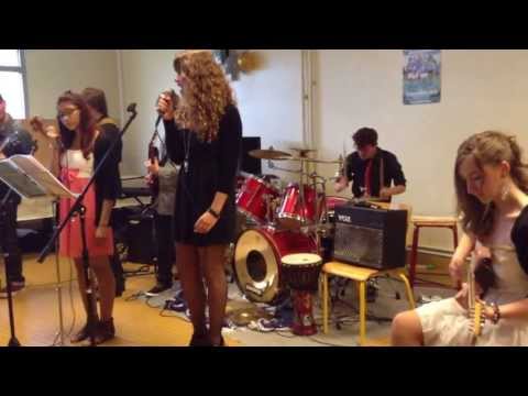 Get Lucky - Daft punk Band Cover at schoolfest