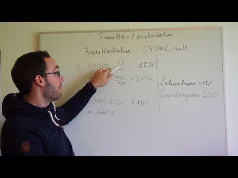 Brutto  Nettolohn Beispiel