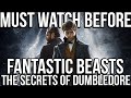 Must Watch Before THE SECRETS OF DUMBLEDORE | Fantastic Beasts 1 & Crimes of Grindelwald Recap