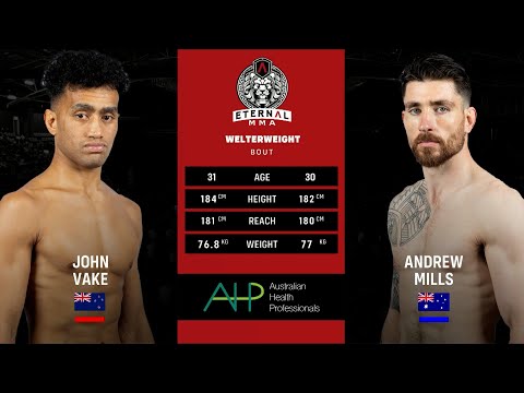 Eternal MMA 68 - John Vake Vs Andrew Mills - MMA Fight Video