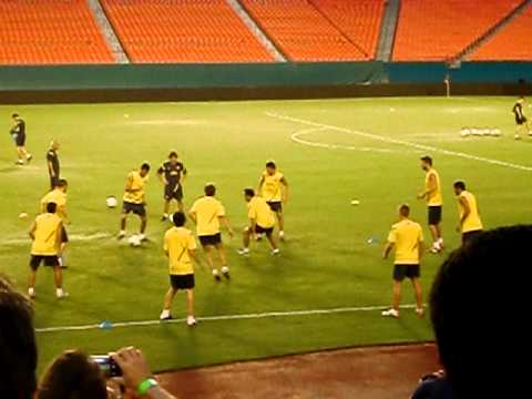 Entrenamiento Barça