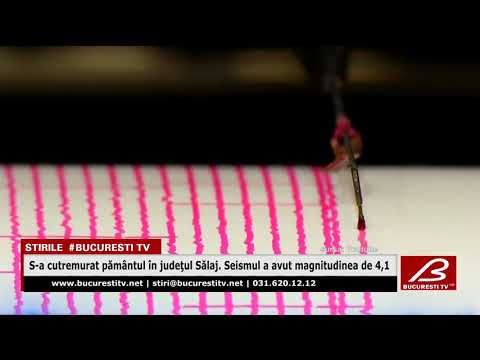 S-a cutremurat pamantul in judeţul Salaj. Seismul a avut magnitudinea de 4,1