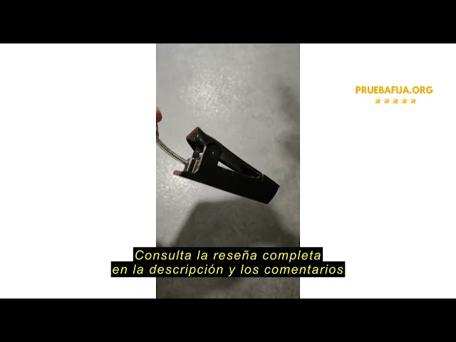 Vídeo relacionado con Luz de lectura de la snitch dorada de Harry Potter, clip para libro con 3 niveles de brillo