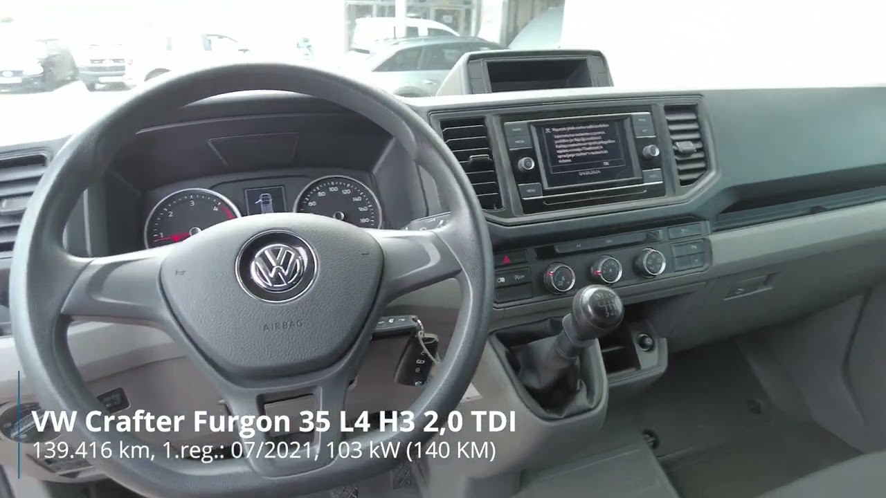 Volkswagen Crafter Furgon 35 L4 H3 2.0 TDI