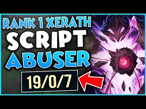 #1 XERATH WORLD 100% WINNING STRATEGY MID LANE (YOU CAN'T LOSE) - League of Legends