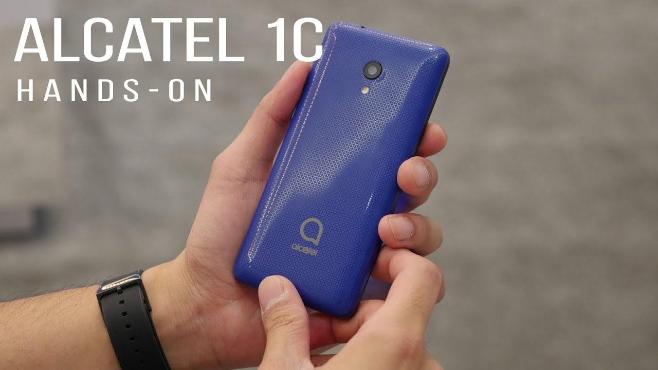 There’s a reason why the Alcatel 1C is priced at $80 [hands-on]