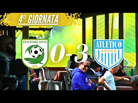"Senza storia" | Pescatori Ostia-Atletico Ardea 0-3 | Highlights 4ª Giornata Promozione