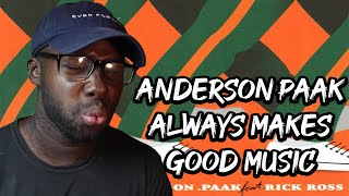 Anderson Paak - CUT EM IN ft. Rick Ross | Reaction/Review
