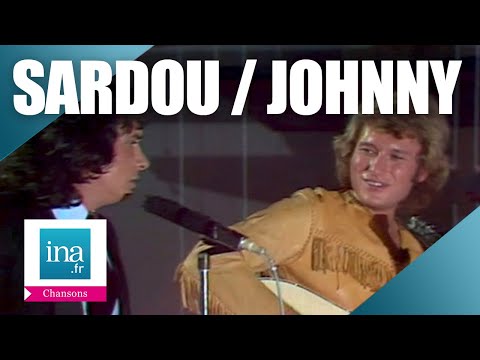 Johnny Hallyday et Michel Sardou " La musique que j'aime " | Archive INA