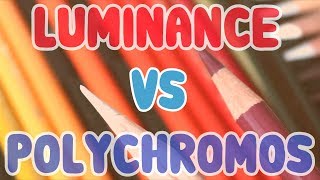 Caran D'ache Luminance VS Faber Castell Polychromos Pencils