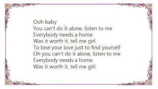 Chic - You Can&#39;t Do It Alone Lyrics