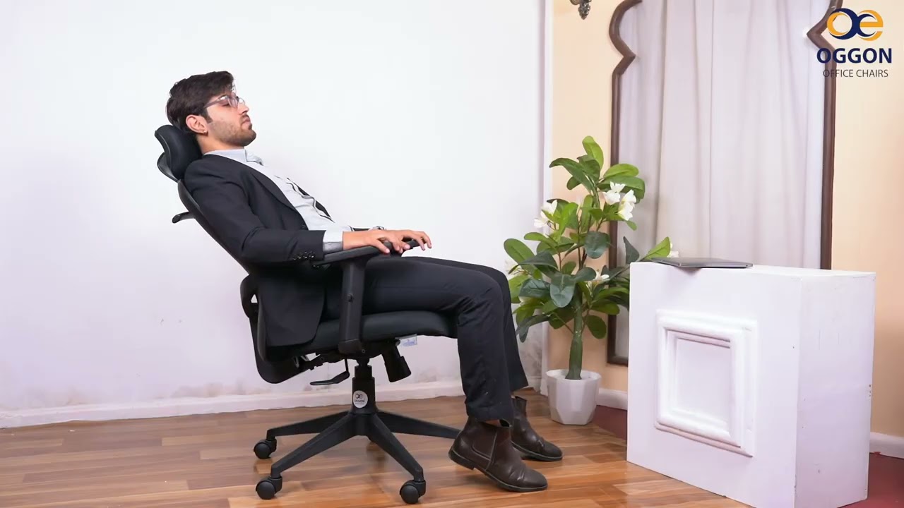 OGGON Marcoos High Back Ergonomic Mesh Office Chair — product tour
