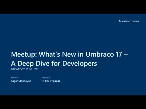 What’s New in Umbraco 17 | New Backoffice, .NET 10, C# 14, Block Editors & Upgrade Guide | UUGI